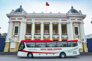 Hanoi: Transfer zur/von der Insel Cat Ba mit einem Bus mit mehreren Fahrzeiten