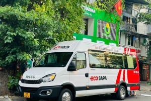 Hanoi: Kuljetus Sapaan / Sapasta ylellisellä limusiinilla.