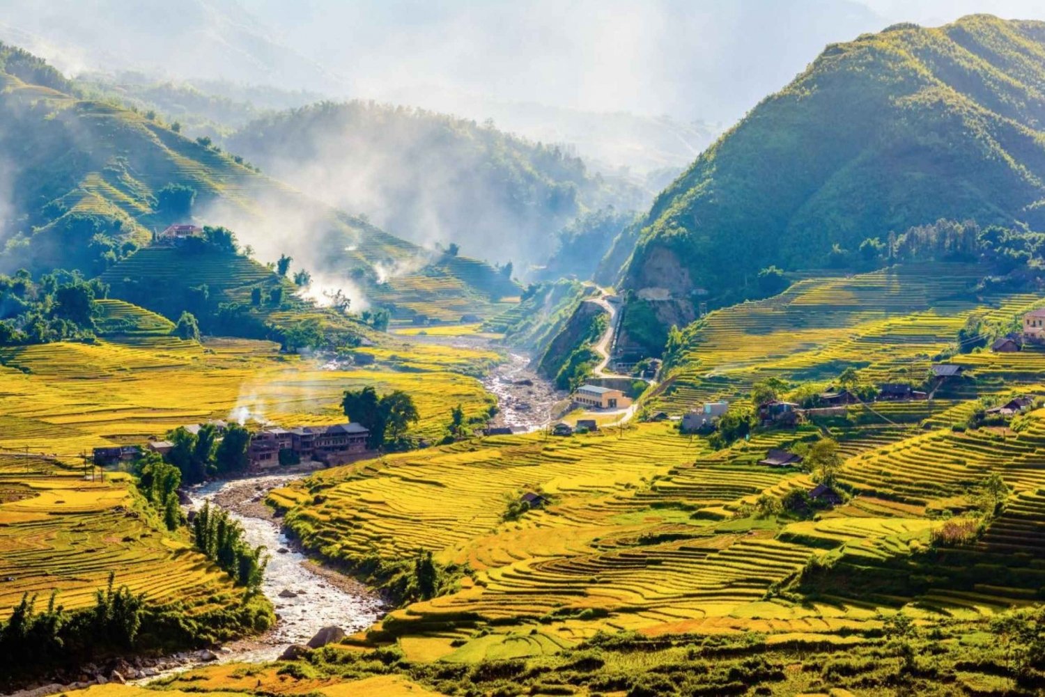 Från Hanoi: Vandring och vistelse: 3-dagars äventyr i Sapa Highlands