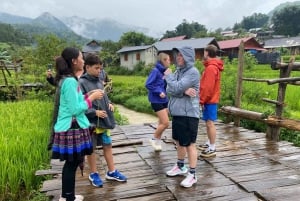 Från Hanoi: Vandring och övernattning: 3-dagars äventyr i Sapa Highlands