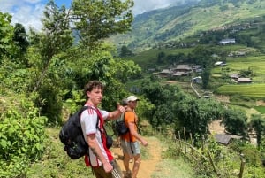 Från Hanoi: Vandring och övernattning: 3-dagars äventyr i Sapa Highlands