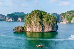 Desde Hanoi: Crucero por la bahía de Lan Ha y la isla de Cat Ba con almuerzo