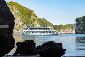 De Hanói: Visita as ilhas Cat Ba e a aldeia flutuante em 1 dia