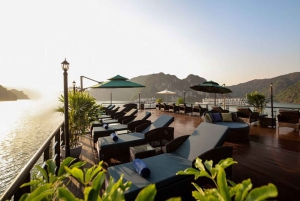 ハノイ発：5つ星クルーズで3日間でハロン湾を訪れる