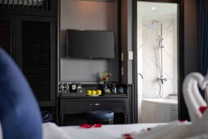 ハノイ発：5つ星クルーズで3日間でハロン湾を訪れる