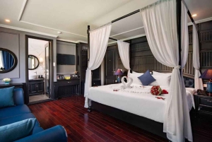 ハノイ発：5つ星クルーズで3日間でハロン湾を訪れる