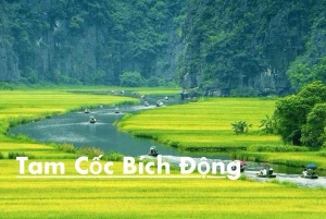 Depuis Hanoï : visite de Hoa Lu et Trang An ou Tam Coc et les grottes de Mua.