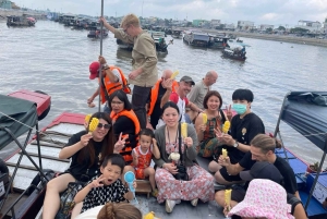 Z HCM: Pływający targ w delcie Mekongu 3 dni z Phnom Penh