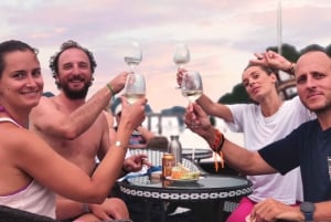 Da Ninh Binh: Crociera di lusso di 1 giorno nella Baia di Ha Long con buffet