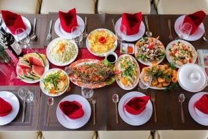 Da Ninh Binh: Crociera di lusso di 1 giorno nella Baia di Ha Long con buffet