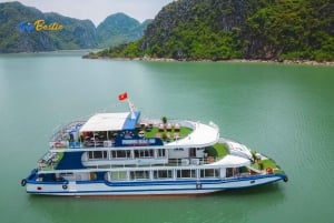 Da Ninh Binh: Crociera di lusso di 1 giorno nella Baia di Ha Long con buffet