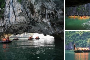Da Ninh Binh: Crociera di lusso di 1 giorno nella Baia di Ha Long con buffet