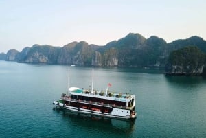 Von Ninh Binh aus: 2-tägige 4-Sterne-geführte Bootstour nach Lan Ha und Halong-Bucht