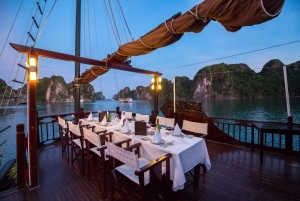 Da Ninh Binh: Crociera di 2 giorni nella baia di Bai Tu Long con Dragon Pearl