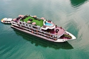 From Ninh Binh: Ha Long - Lan Ha Bay 2D1N on 5-star Cruise