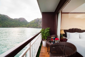From Ninh Binh: Ha Long - Lan Ha Bay 2D1N on 5-star Cruise