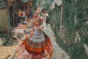 サパ発: SAPA 3D2N (TA VAN ファミリー ホームステイ & ホテル)