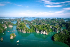 Día completo: Fabuloso tour por la bahía de Halong con crucero Taliya 5*