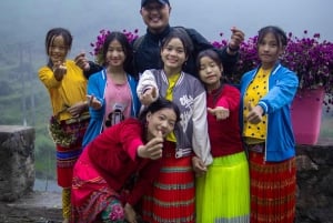 Ha Giang lus 3 dagen 2 nachten tour op de motor vanuit Hanoi