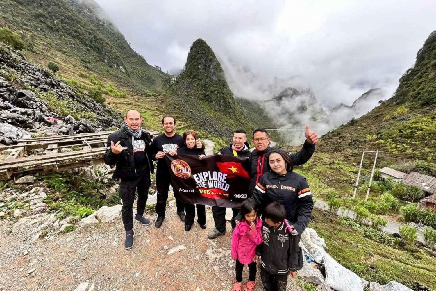 Ha Giang Loop motorcykeltur 2 dagar 1 natt