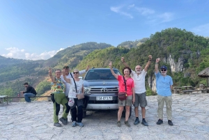 Ha Giang slinga: SUV/JEEP - FLEXIBEL 4 DAGAR Tur med förare