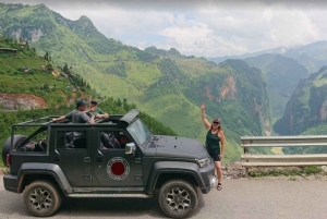 Ha Giang slinga: SUV/JEEP - FLEXIBEL 4 DAGAR Tur med förare