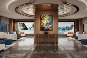 Crociera Ha Long 6★: tour di 2 giorni all'isola di Titop e alla grotta di Sung Sot