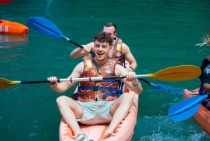 Cruzeiro pela baía de Ha Long e Bai Tu Long com caiaque e almoço buffet