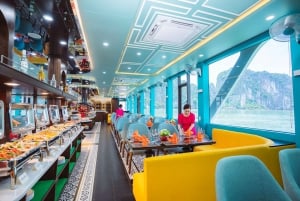Ninh Binh: Crucero de Lujo de un Día a la Impresionante Bahía de Ha Long + Almuerzo