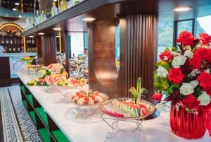 Ninh Binh: Crucero de Lujo de un Día a la Impresionante Bahía de Ha Long + Almuerzo