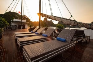 Ha Long Bay 3d2n på den luksuriøse junkbåd -Ruby cruise