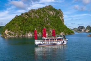 Ha Long Bay - Bai Tu Long Bay Luxury Boat Tour & Transfer