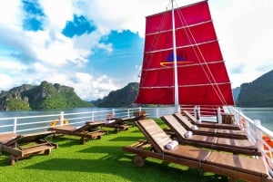 Ha Long Bay - Bai Tu Long Bay Luxury Boat Tour & Transfer