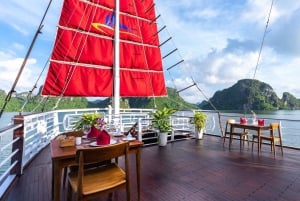 Ha Long Bay - Bai Tu Long Bay Luxury Boat Tour & Transfer