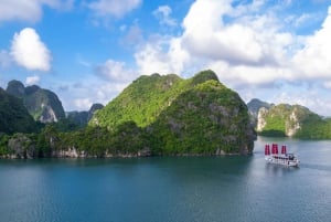 Ha Long Bay - Bai Tu Long Bay Luxury Boat Tour & Transfer