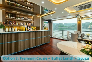 Ha Longinlahden päiväkierros deluxe-risteilyllä