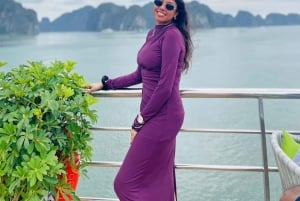 Dagtrip naar Ha Long Bay met luxe cruise