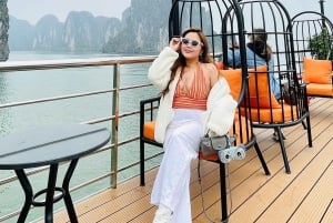 Dagtrip naar Ha Long Bay met luxe cruise
