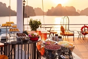 Dagtrip naar Ha Long Bay met luxe cruise