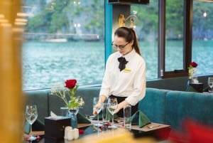 Luxury Halong Day Cruise w/ Pool, Buffet & Free Hanoi Pickup