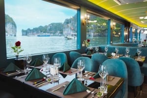 Luxury Halong Day Cruise w/ Pool, Buffet & Free Hanoi Pickup