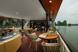 Luxury Halong Day Cruise w/ Pool, Buffet & Free Hanoi Pickup