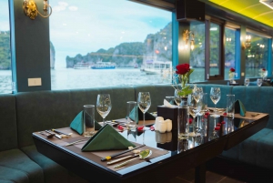 Luxury Halong Day Cruise w/ Pool, Buffet & Free Hanoi Pickup
