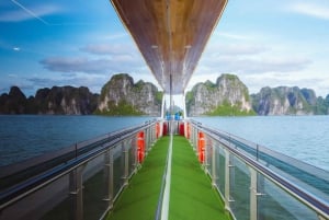 Luxury Halong Day Cruise w/ Pool, Buffet & Free Hanoi Pickup