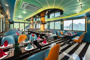 Luxury Halong Day Cruise w/ Pool, Buffet & Free Hanoi Pickup