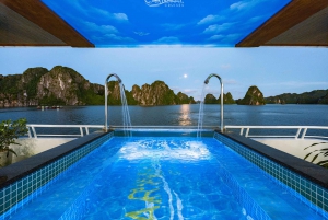 Luxury Halong Day Cruise w/ Pool, Buffet & Free Hanoi Pickup