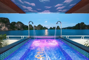Luxury Halong Day Cruise w/ Pool, Buffet & Free Hanoi Pickup