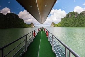 Luxury Halong Day Cruise w/ Pool, Buffet & Free Hanoi Pickup