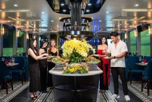 Luxury Halong Day Cruise w/ Pool, Buffet & Free Hanoi Pickup