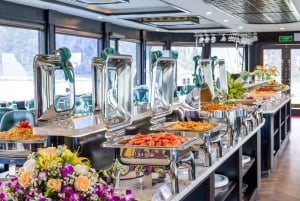 Baia di Ha Long: Crociera di lusso di un giorno, grotte, kayak e pranzo a buffet
